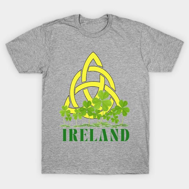 Ireland T-Shirt by Papilio Art